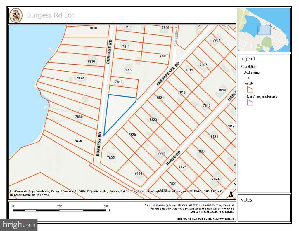 LOT 1 Burgess Road, Pasadena, MD 21122, Pasadena