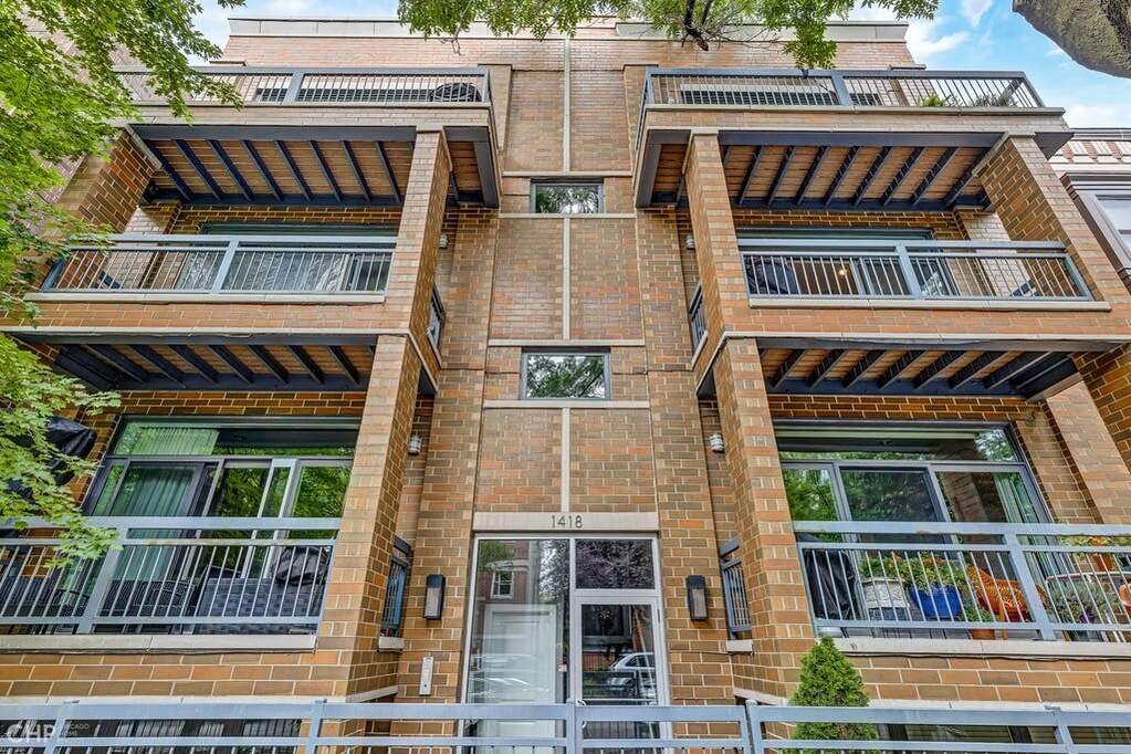 1418 W Fillmore Street 2E, Chicago, IL 60607 MLS 11474920