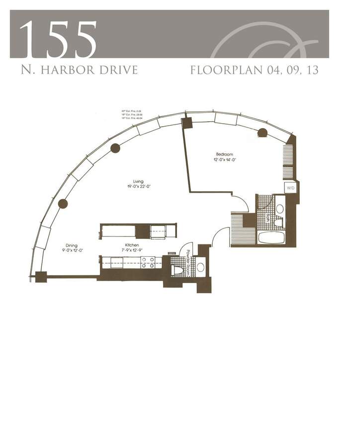 155 N Harbor Drive 809, Chicago, IL 60601 MLS 11847393