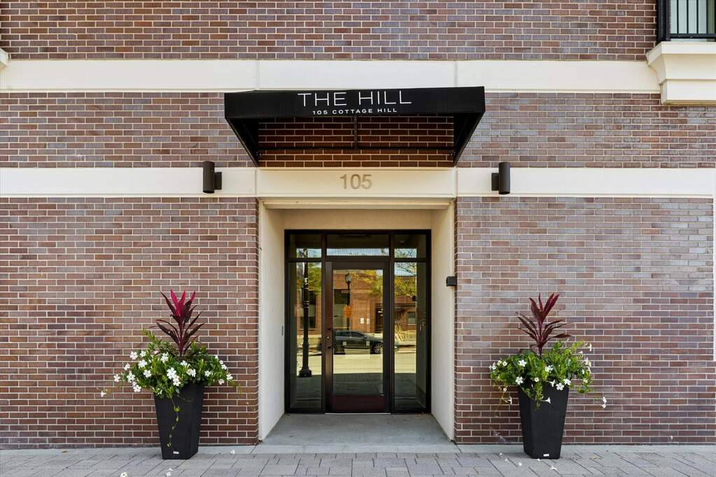 Entrance is on Cottage Hill Avenue at 105 S Cottage Hill Avenue #304, Elmhurst, IL 60126