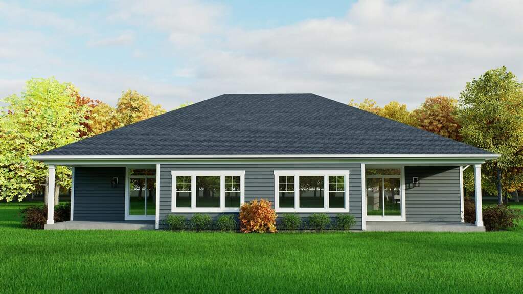 Building A_Rear No exposure_8K_Pewter Ro at 531 Pioneer Ct #17 RIGHT, Dousman, WI 53118