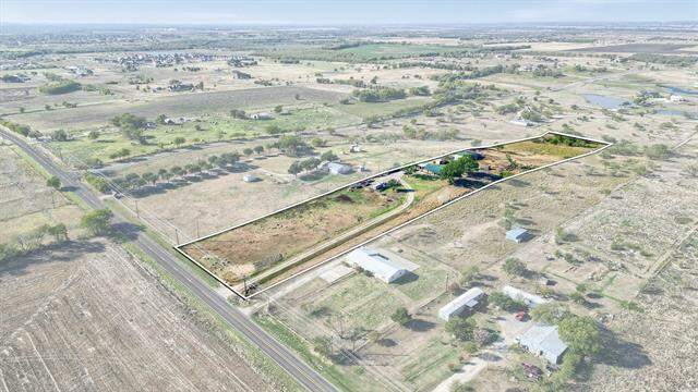 Drone / aerial view featuring a rural view at 2350 N N Louisiana Drive, Celina, TX 75009