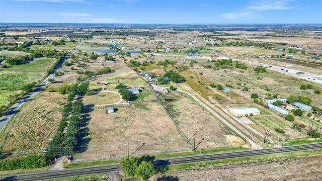Bird's eye view featuring a rural view at 2260 N Louisiana Drive, Celina, TX 75009