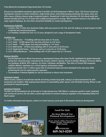 1501-Lot 6 E Belt Line Road, Wilmer, TX 75172 - View 2