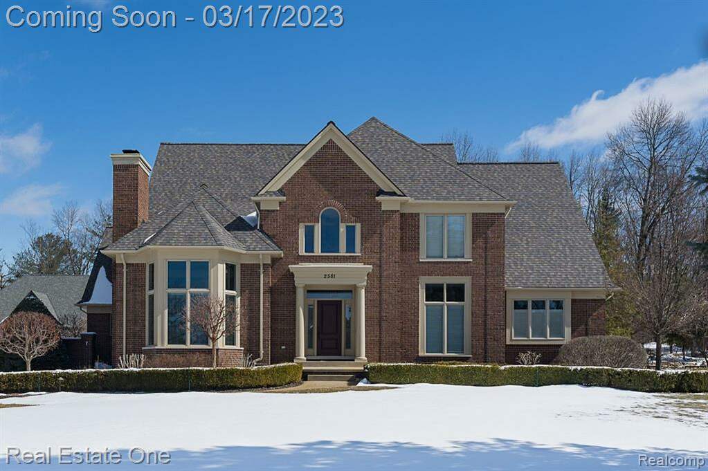 2581 Pebble Beach Drive, Oakland Twp, MI 48363 MLS 20230017714