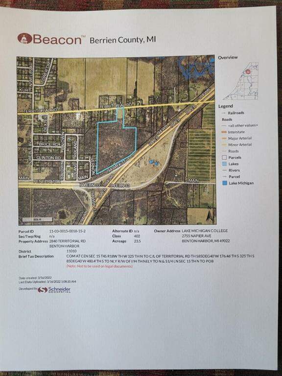 2840 Territorial Road, Benton Twp, MI 49022 MLS 69023004120