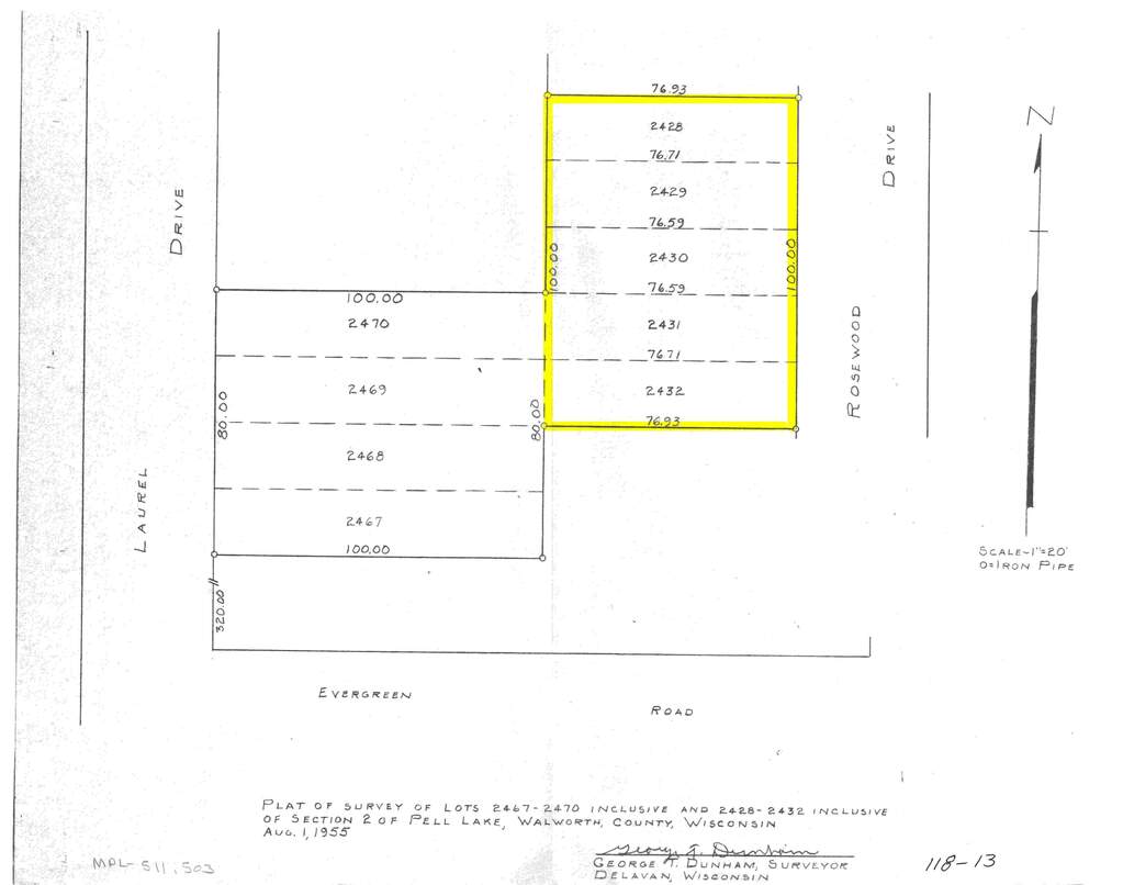Lots 2428-2432 Rosewood Drive