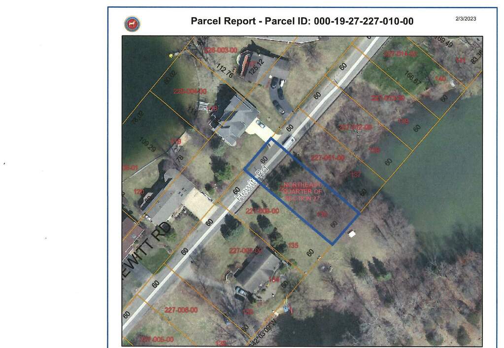 Lot 136 Hewitt Rd, Brooklyn, MI 49230 MLS 23003522 properties SW