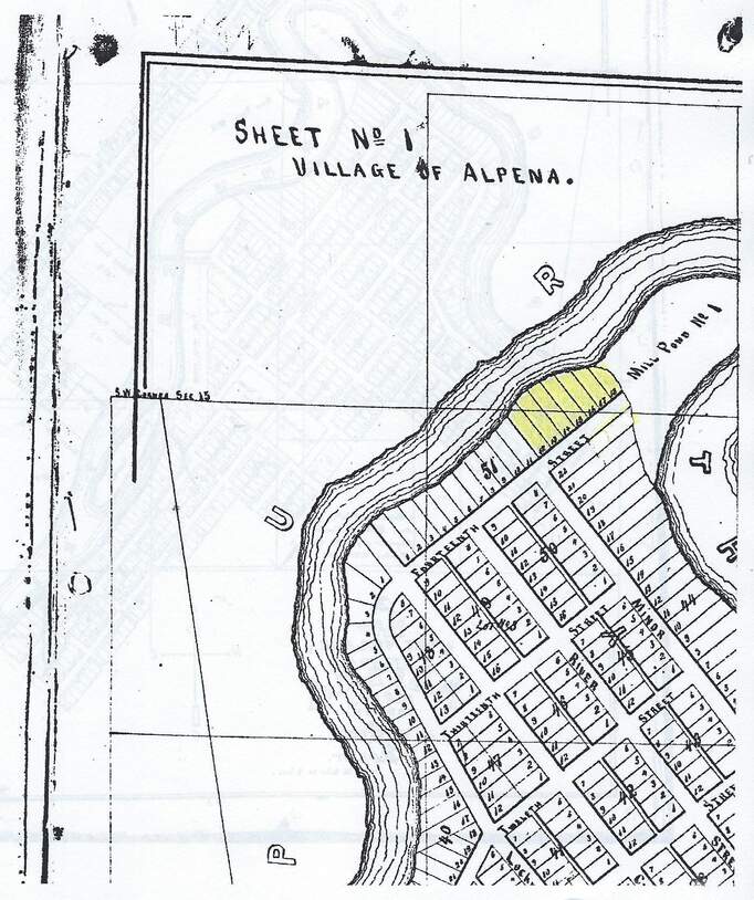 Fourteenth St. Waterfront Sketch - corre at 301 N Fourteenth Avenue #305,317,325, Alpena, MI 49707