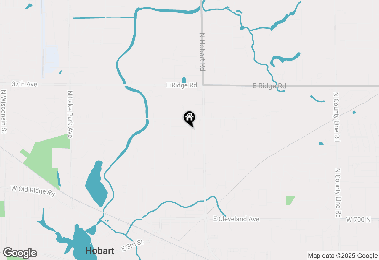 Map of 511 N Liberty Street, Hobart, IN 46342