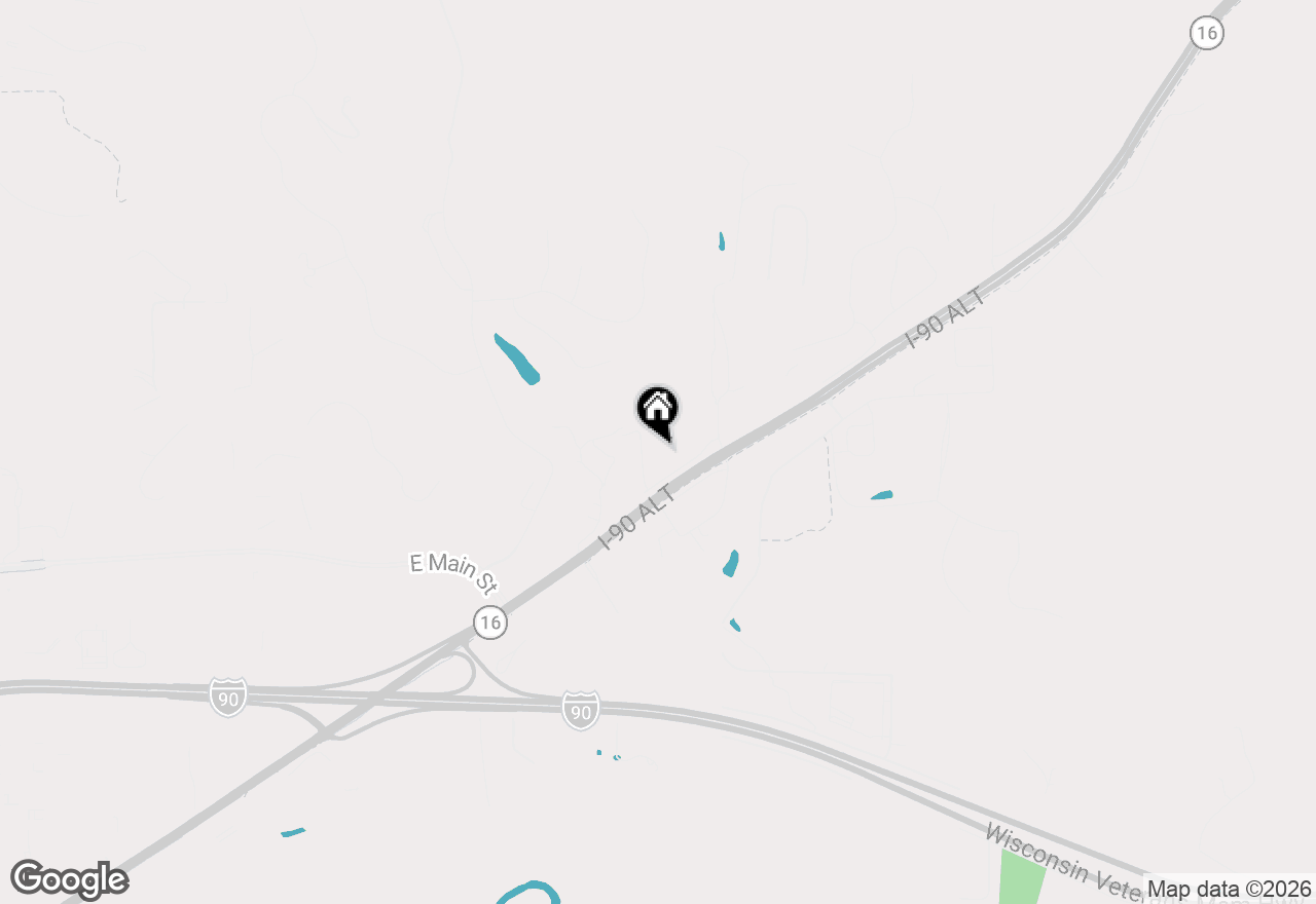 Map of 9538 E 16 Frontage Rd, Onalaska, WI 54650