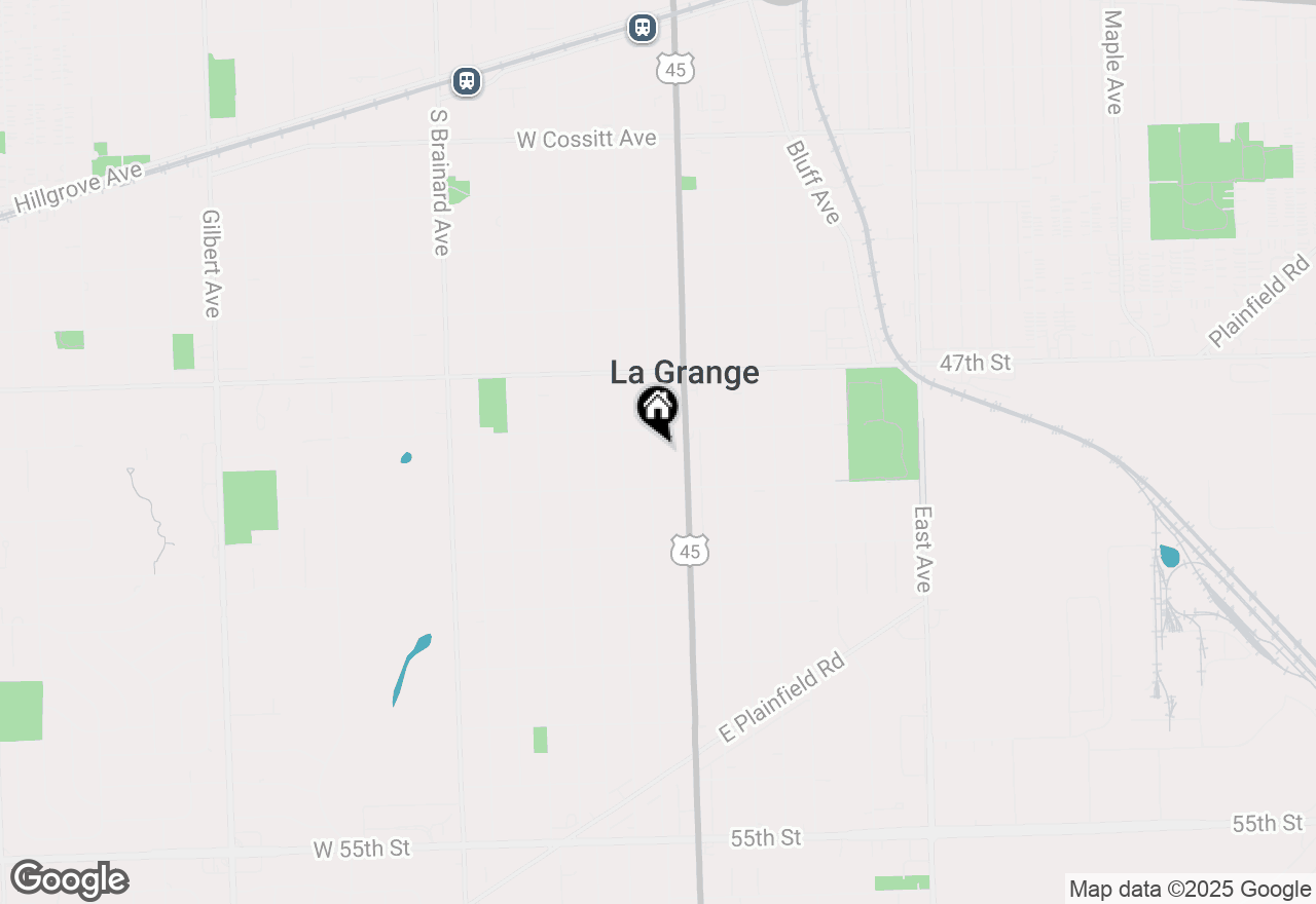 Map of 617 S Madison Avenue, La Grange, IL 60525