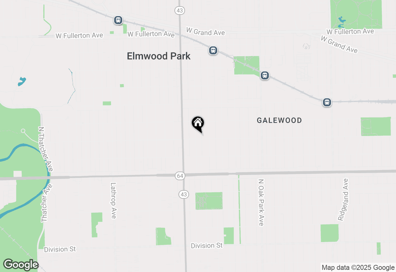 Map of 1807 N Neva Avenue, Chicago, IL 60707