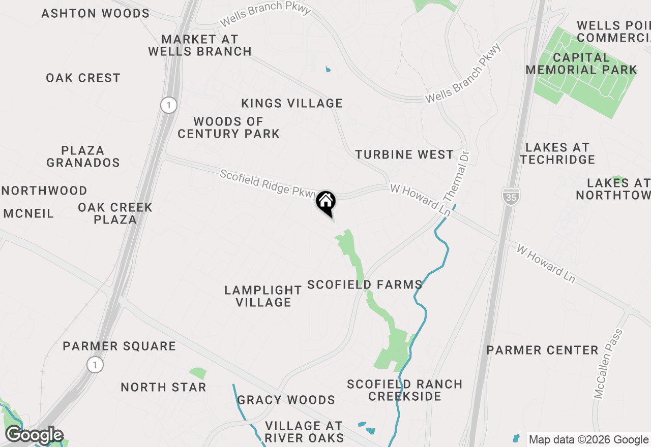 Map of 13324 Kinder Pass, Austin, TX 78727