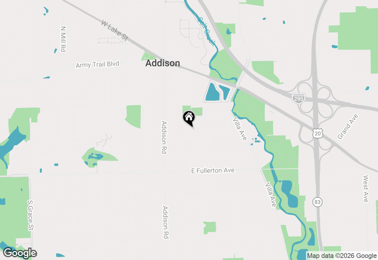 Map of 128 S Michigan Avenue, Addison, IL 60101