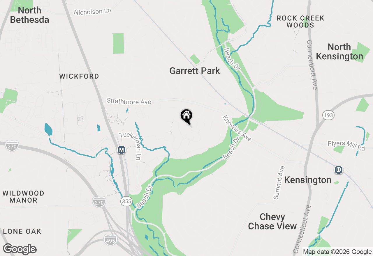Map of 10648 Montrose Avenue #M-103, Bethesda, MD 20814