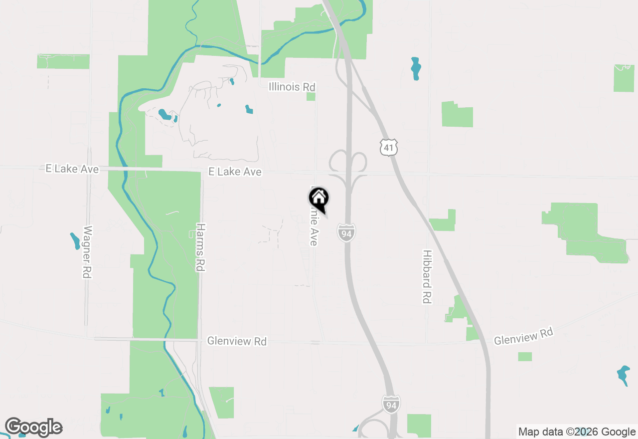 Map of 716 Laramie Avenue, Wilmette, IL 60091