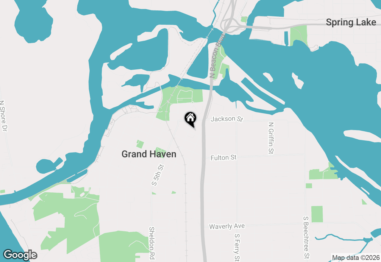 Map of 400 N 6th Street, Grand Haven, MI 49417