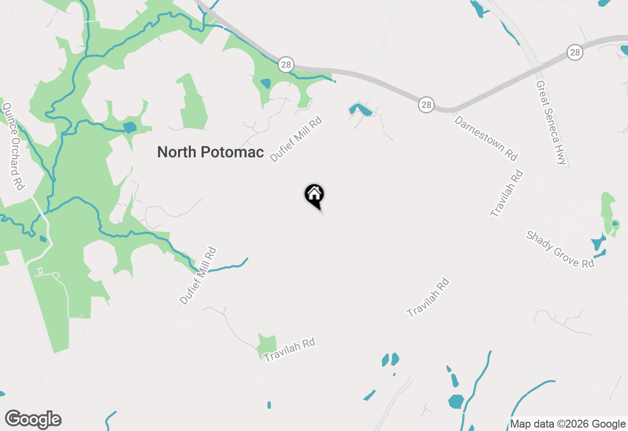 Map of 11120 Lake Breeze Drive, North Potomac, MD 20878