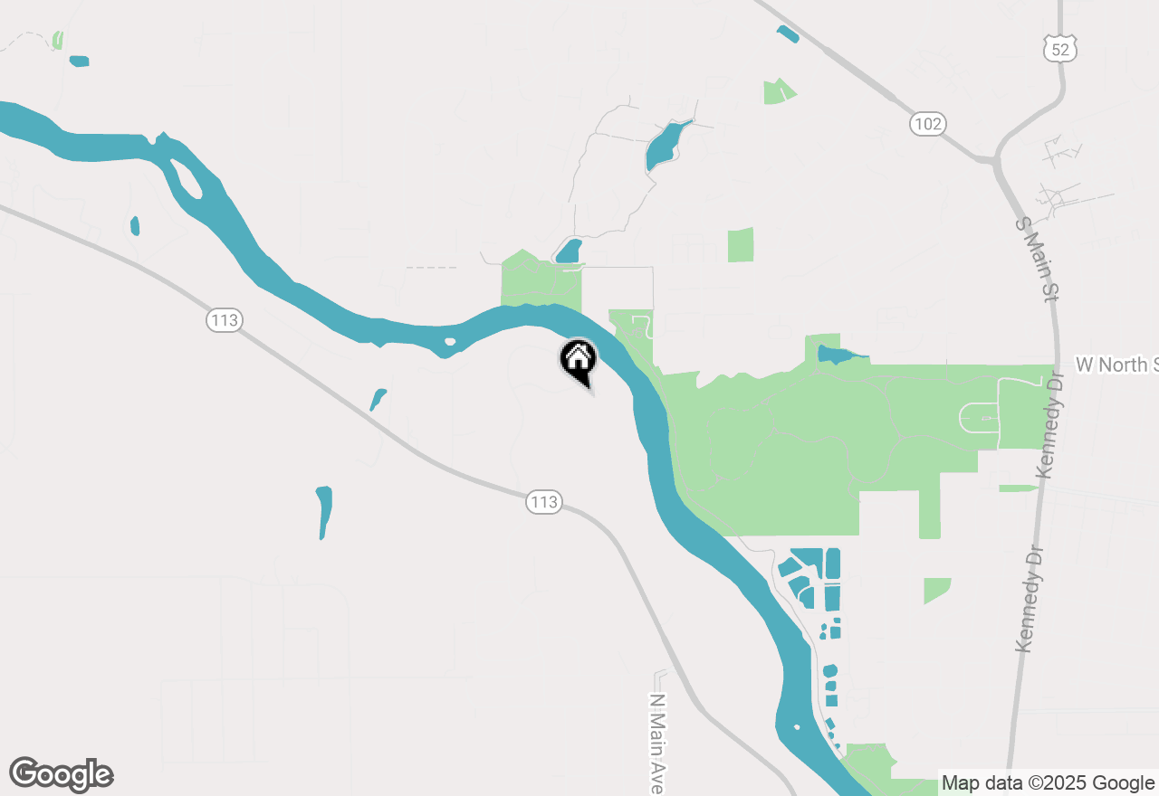 Map of 1268 Deer Path, Kankakee, IL 60901