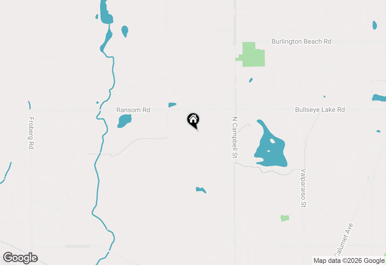 Map of 3204 Clairborne Crossing, Valparaiso, IN 46385