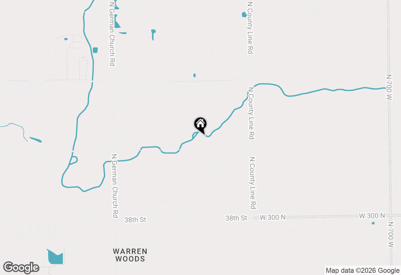 Map of 11610 Cotterill Way, Indianapolis, IN 46235