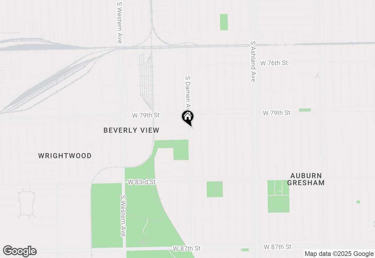 Map of 2000 W 80th Street, Chicago, IL 60620