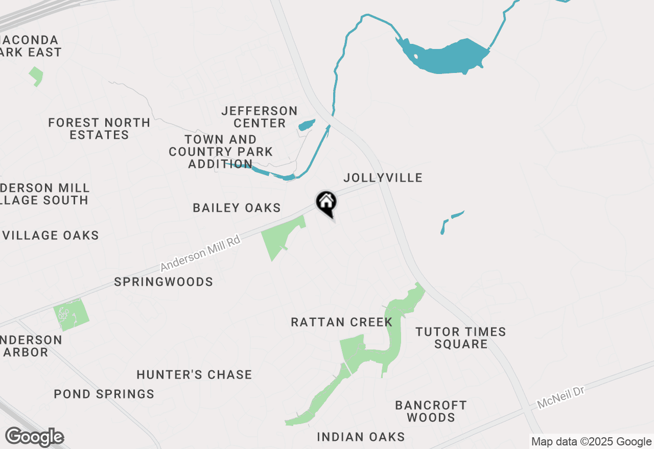 Map of 8244 Luling Ln, Austin, TX 78729