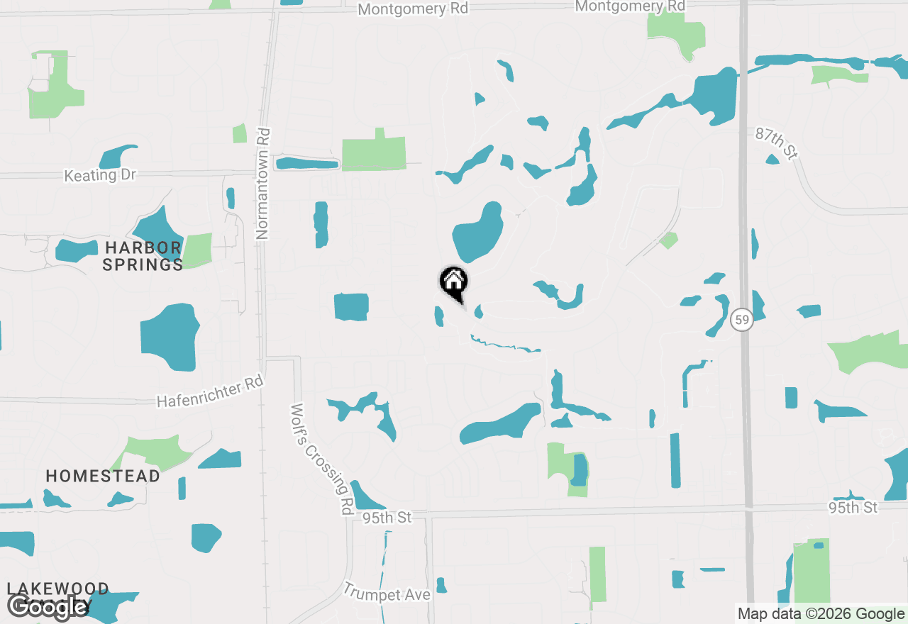 Map of 3516 White Eagle Drive, Naperville, IL 60564