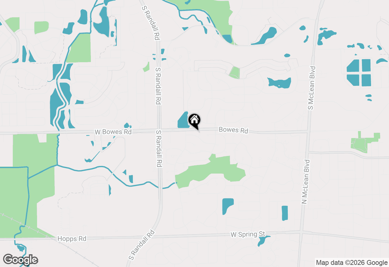 Map of 2354 Nantucket Lane, Elgin, IL 60123