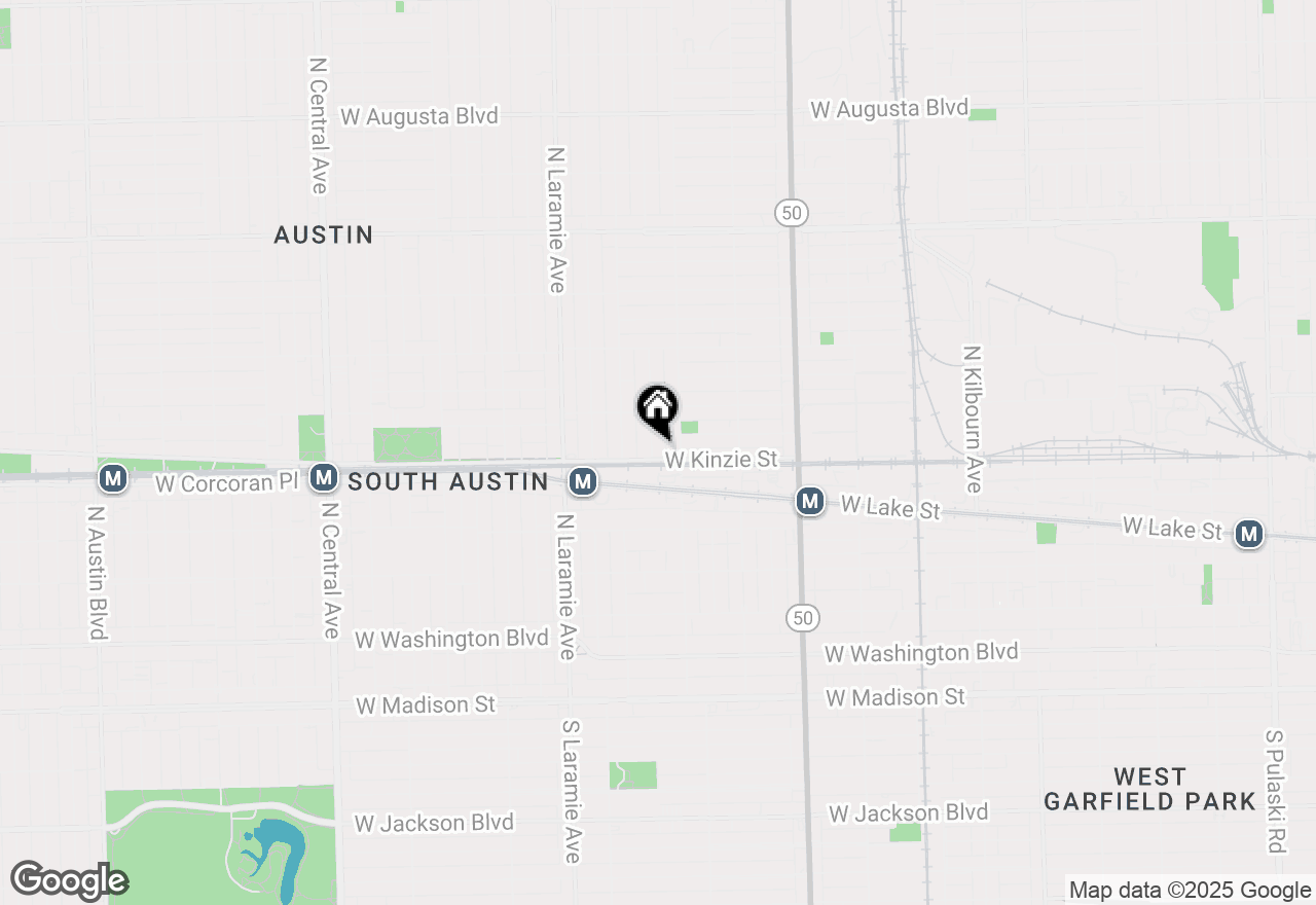 Map of 405 N Lawler Avenue, Chicago, IL 60644