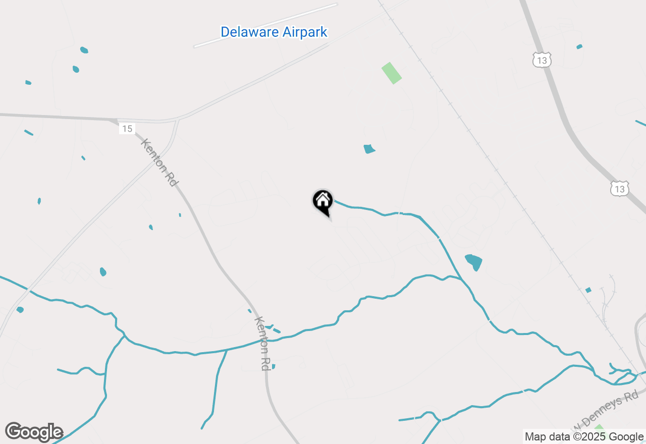 Map of 400 Peacock Place, Dover, DE 19904