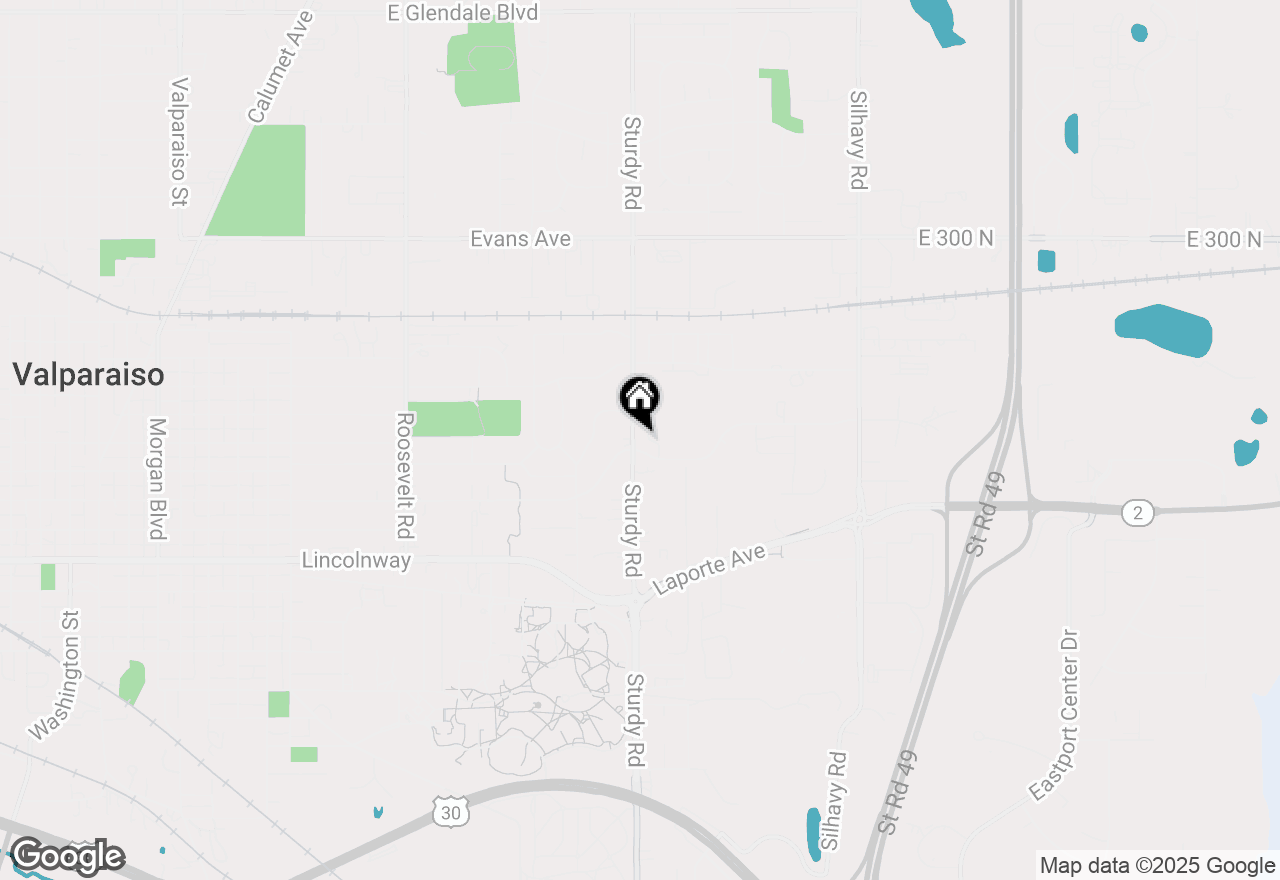 Map of 400 Sturdy Road #A7, Valparaiso, IN 46383