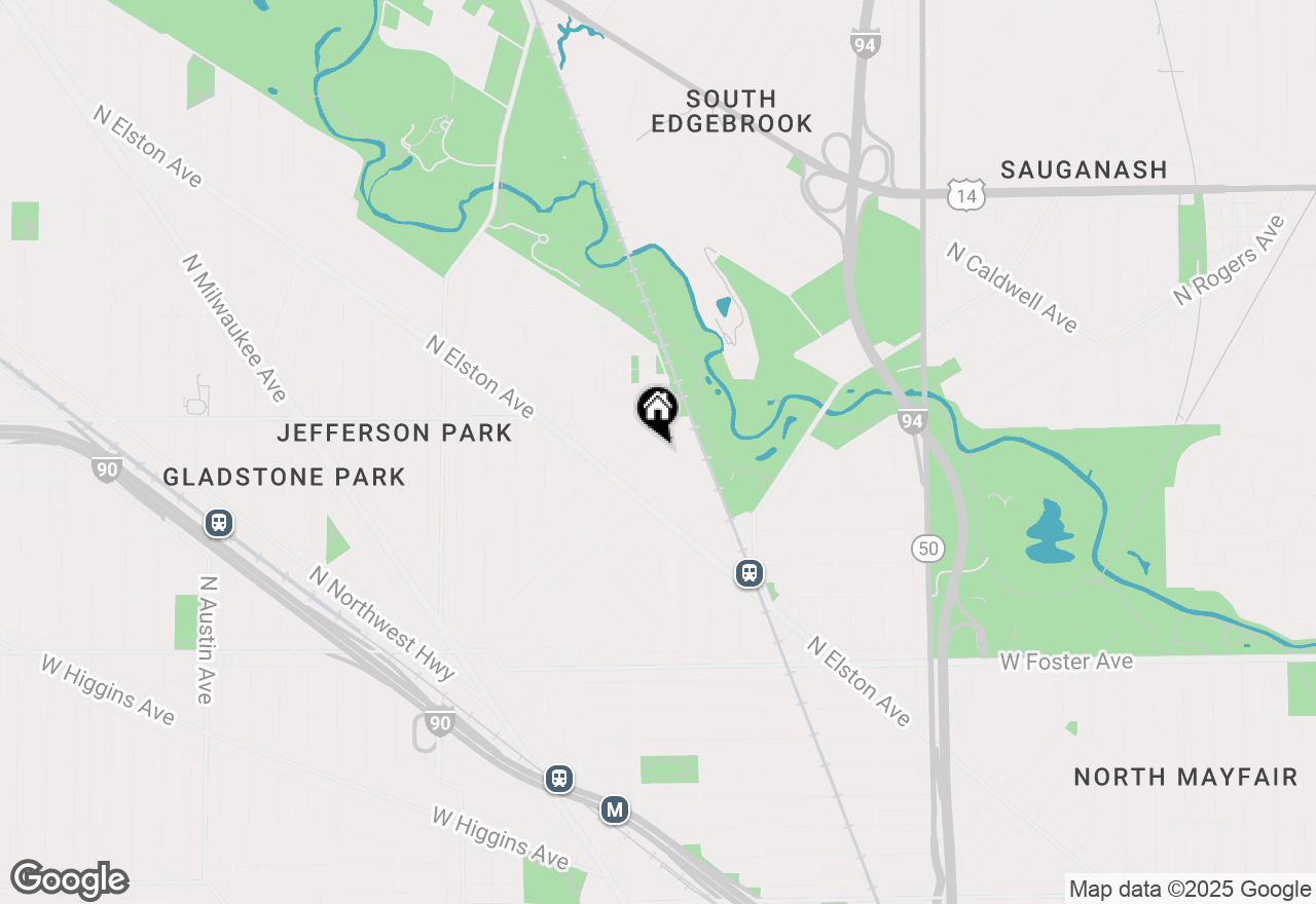 Map of 5555 N Lynch Avenue, Chicago, IL 60630