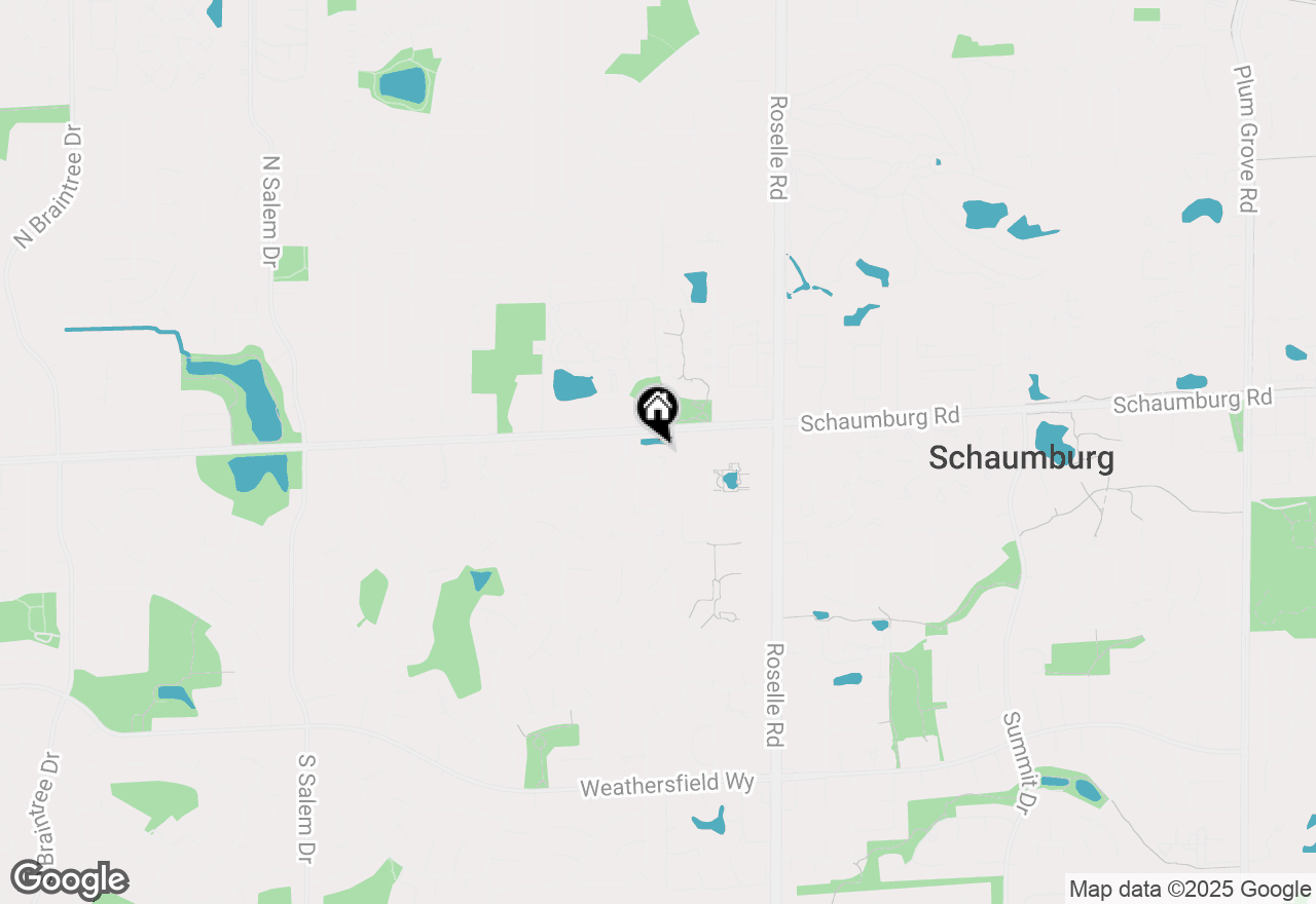 Map of 21 White Pine Drive, Schaumburg, IL 60193