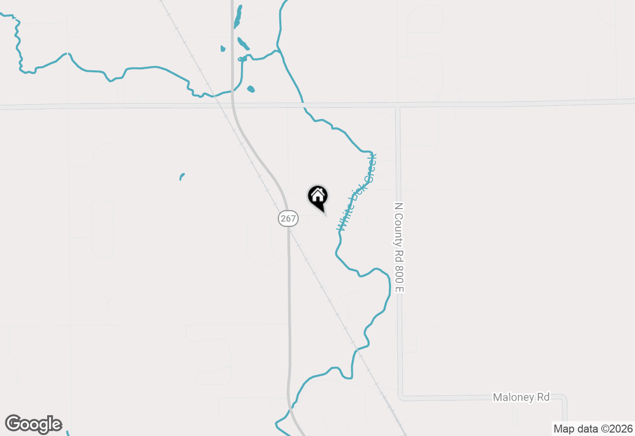 Map of 9459 N State Road 267, Brownsburg, IN 46112