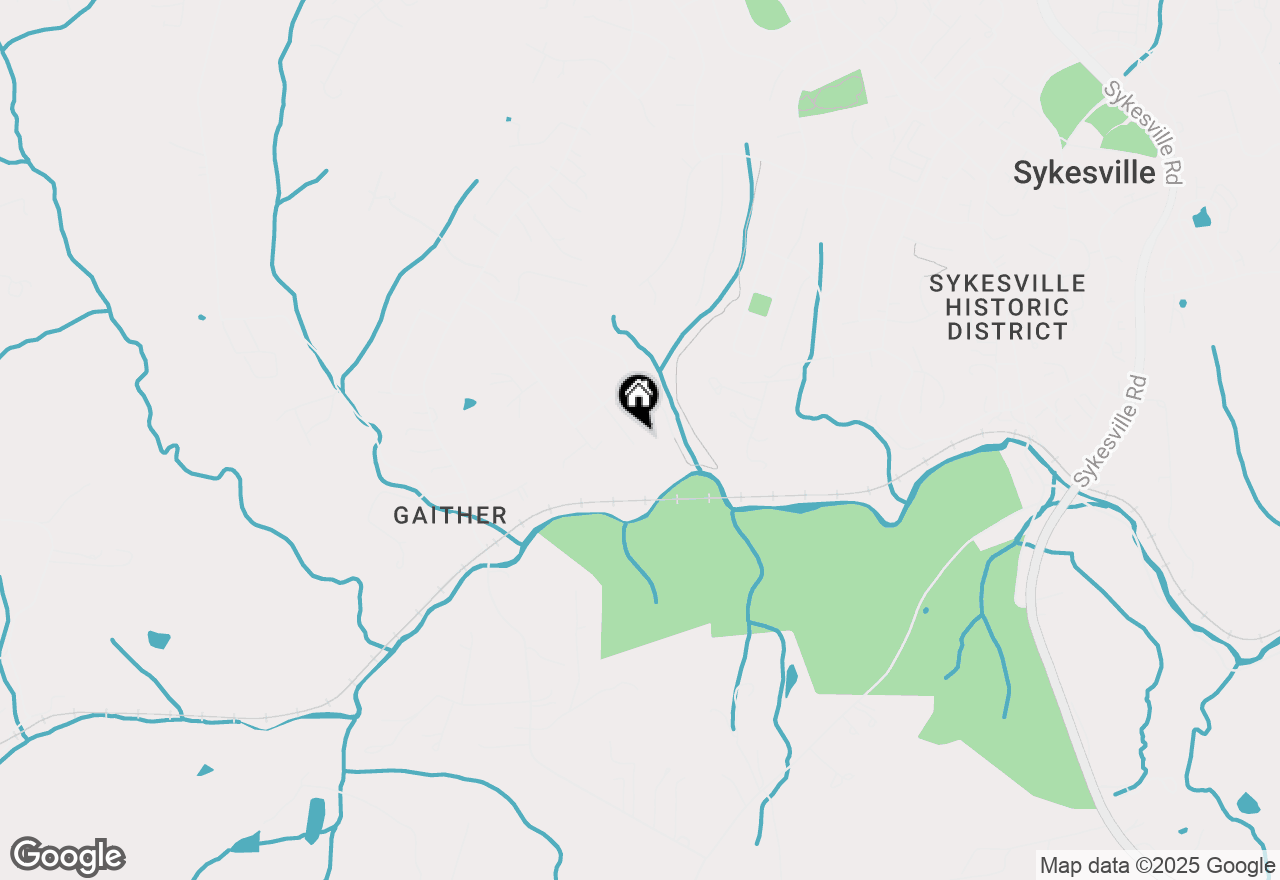 Map of 216 Riverview Court, Sykesville, MD 21784