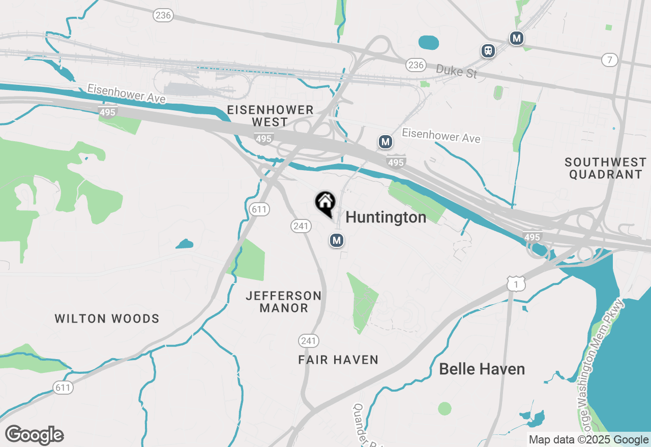 Map of 2614 Fort Farnsworth Road #254, Alexandria, VA 22303