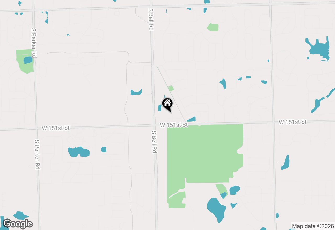 Map of 12652 W Yorkshire Drive, Homer Glen, IL 60491