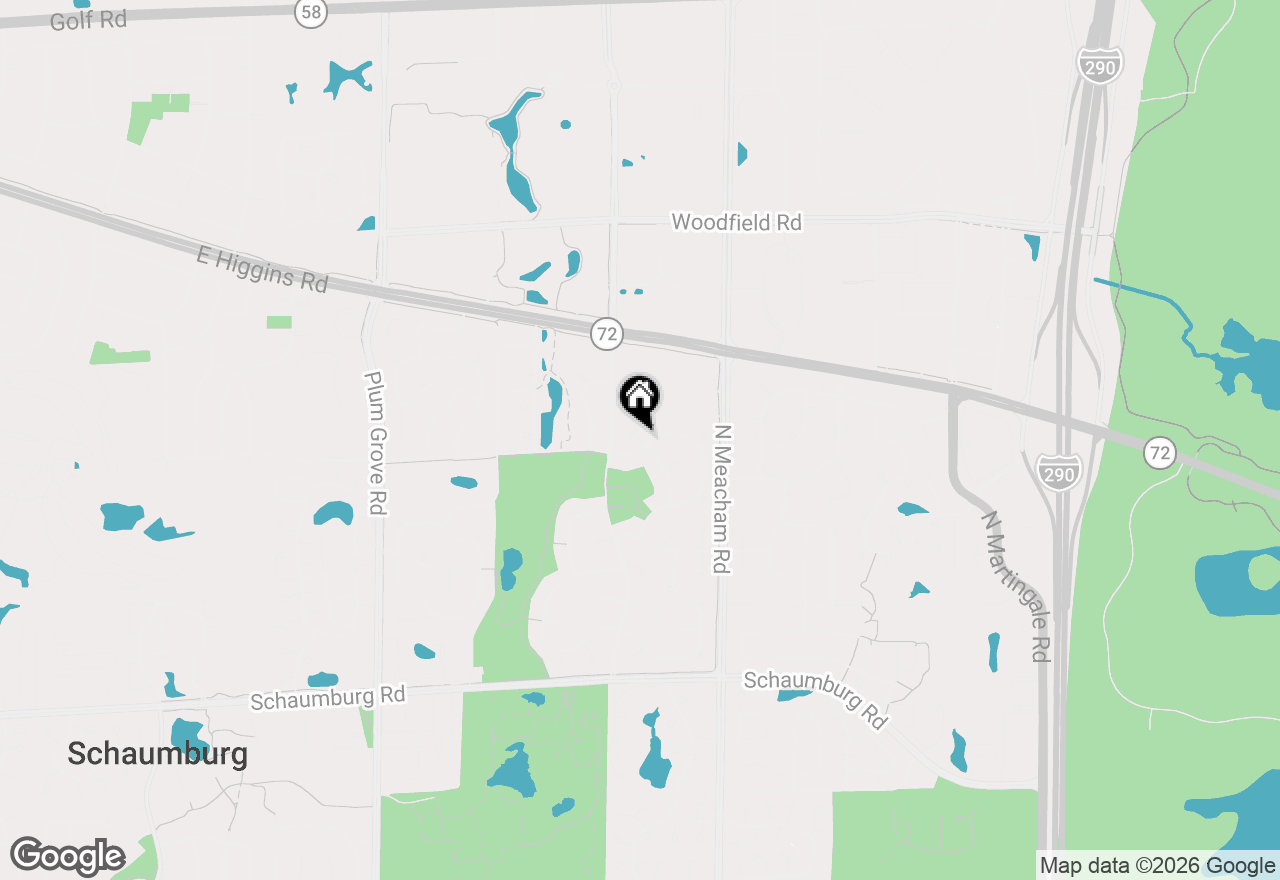 Map of 465 Thacker Court, Schaumburg, IL 60173