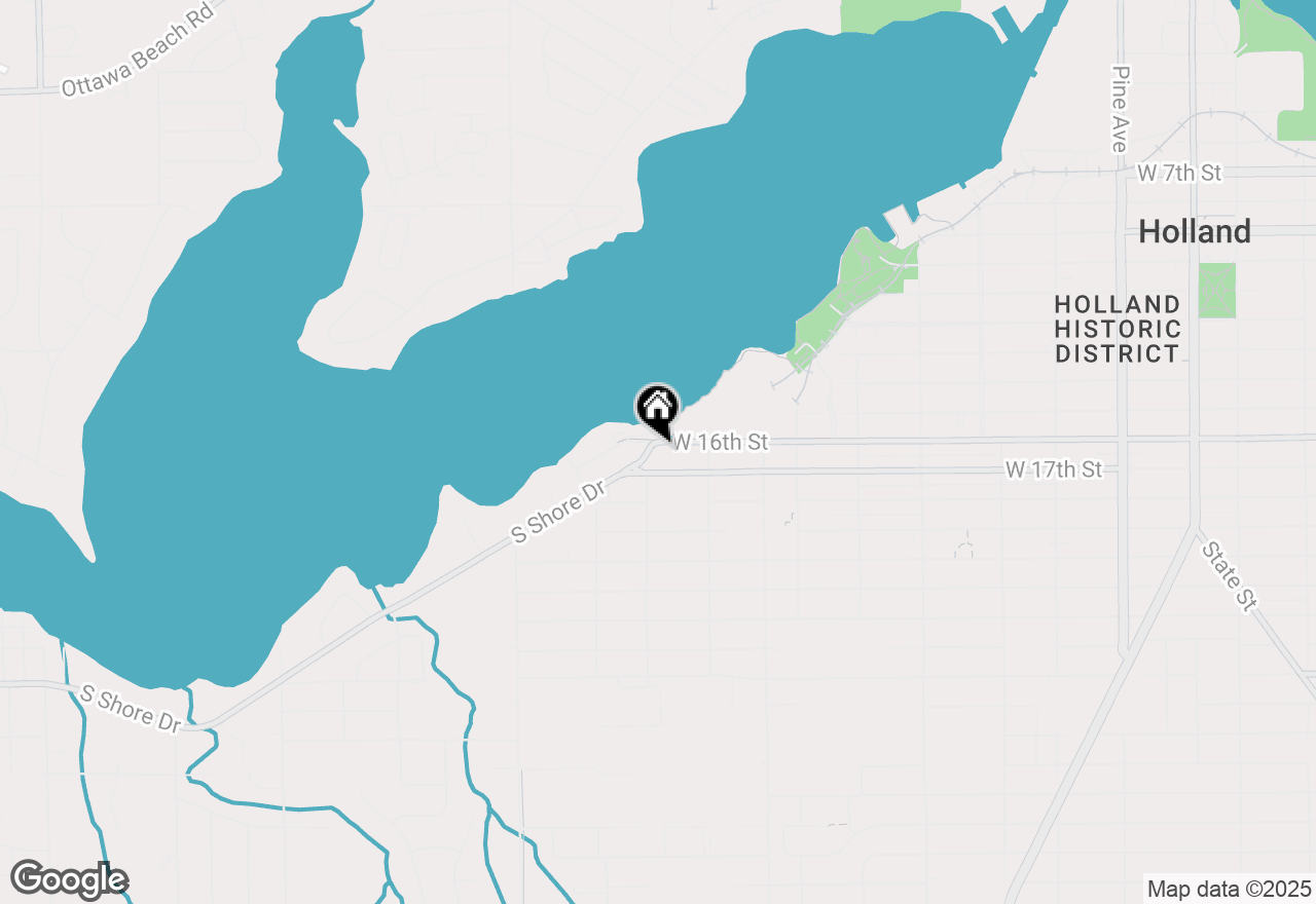 Map of 532 W 16th Street #310, Holland, MI 49423