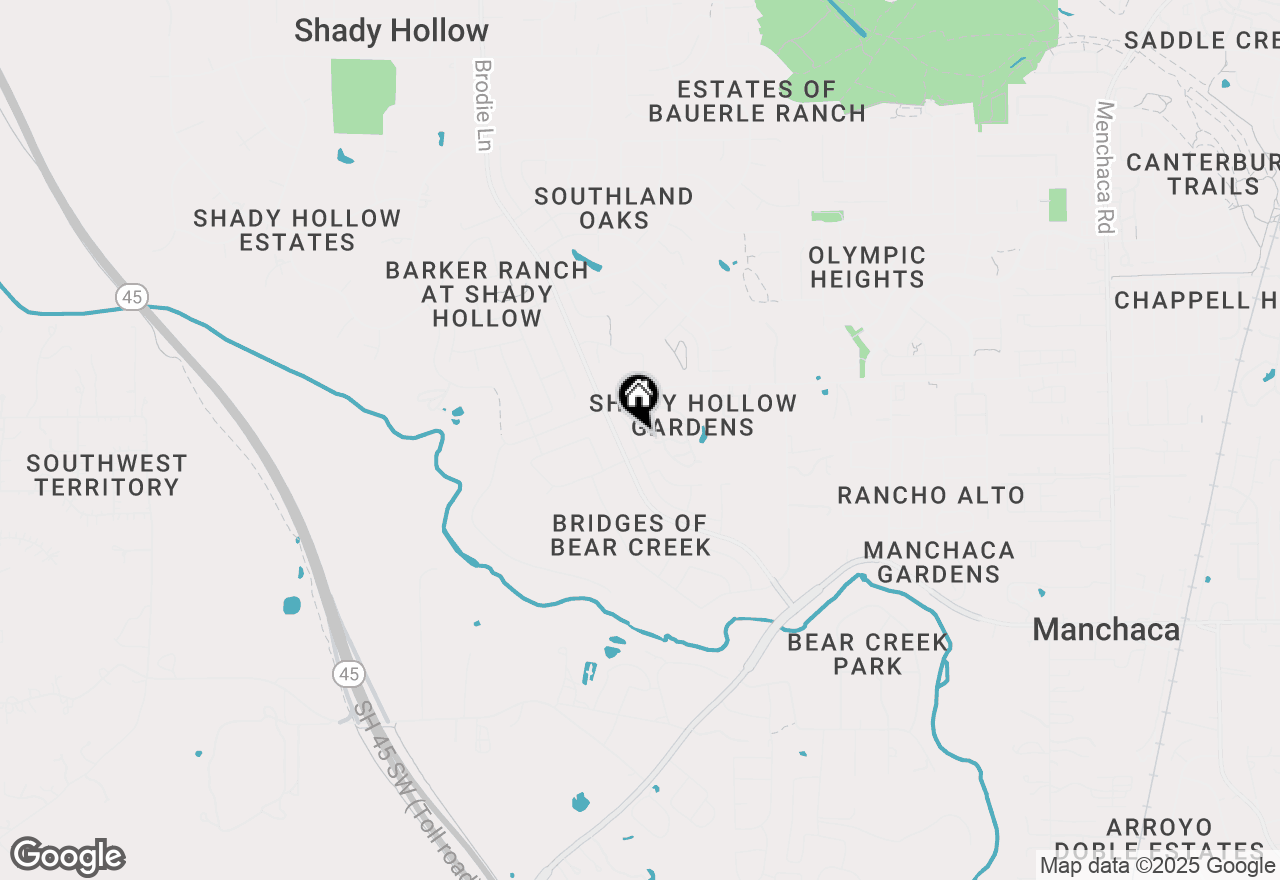 Map of 12812 Black Hills Dr, Austin, TX 78748