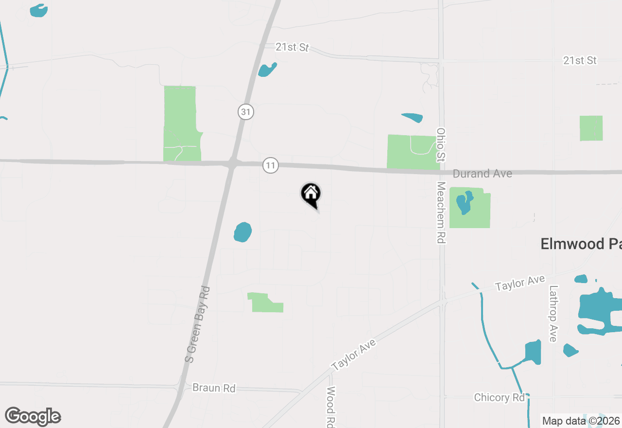 Map of 3220 Wood Rd #10, Mount Pleasant, WI 53406