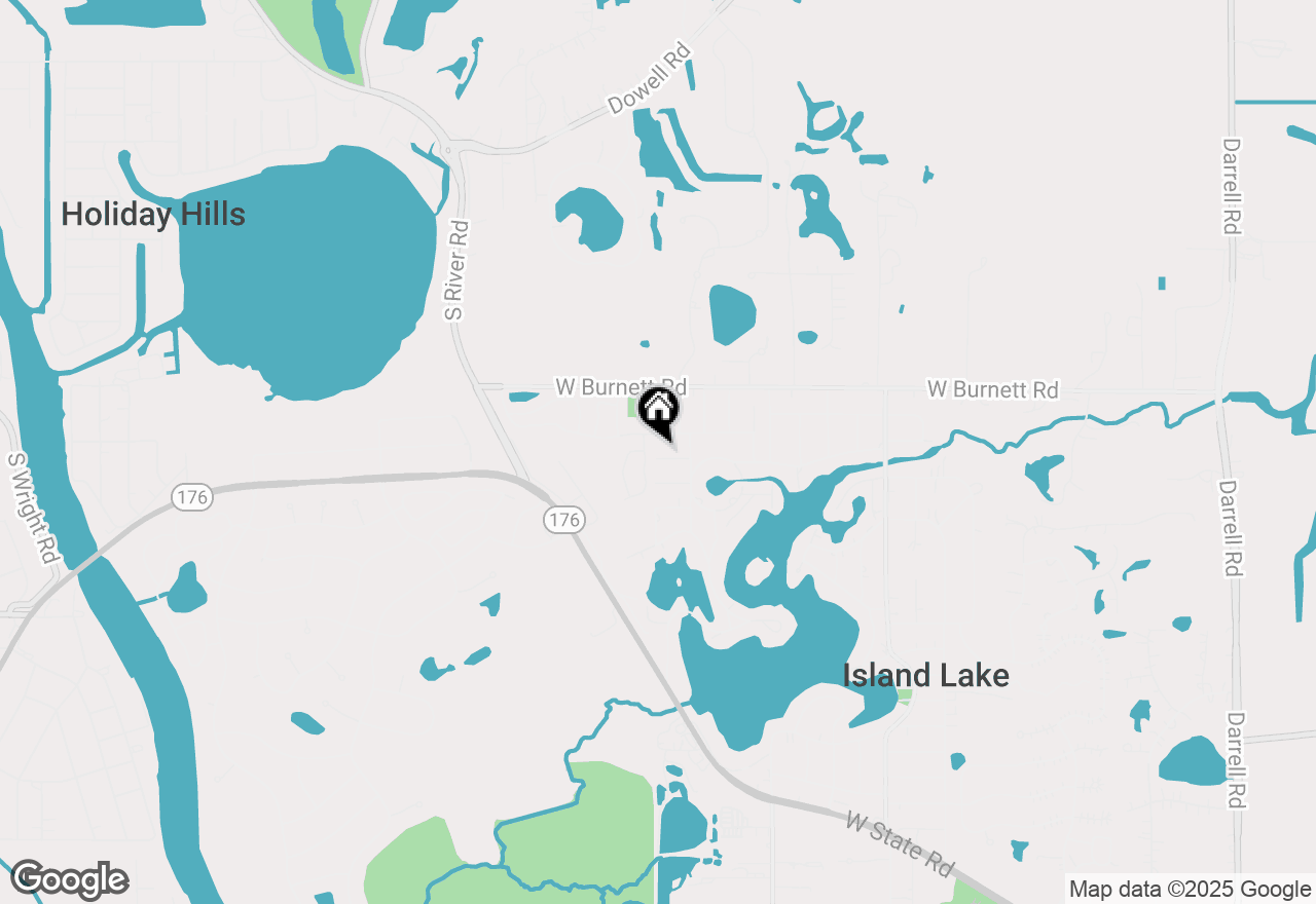 Map of 318 David Court, Island Lake, IL 60042