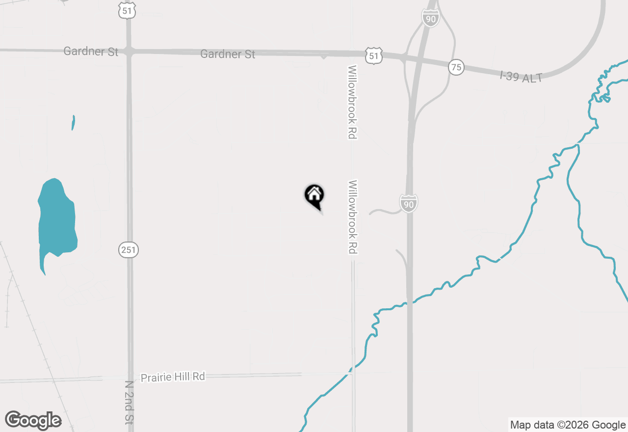 Map of 5836 Longest Drive, South Beloit, IL 61080