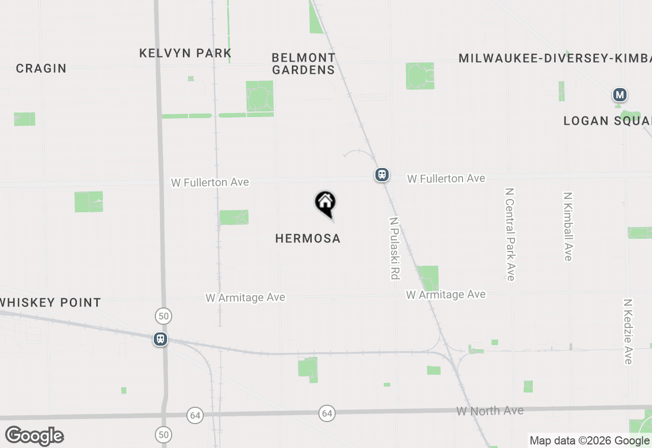 Map of 2225 N Tripp Avenue, Chicago, IL 60639