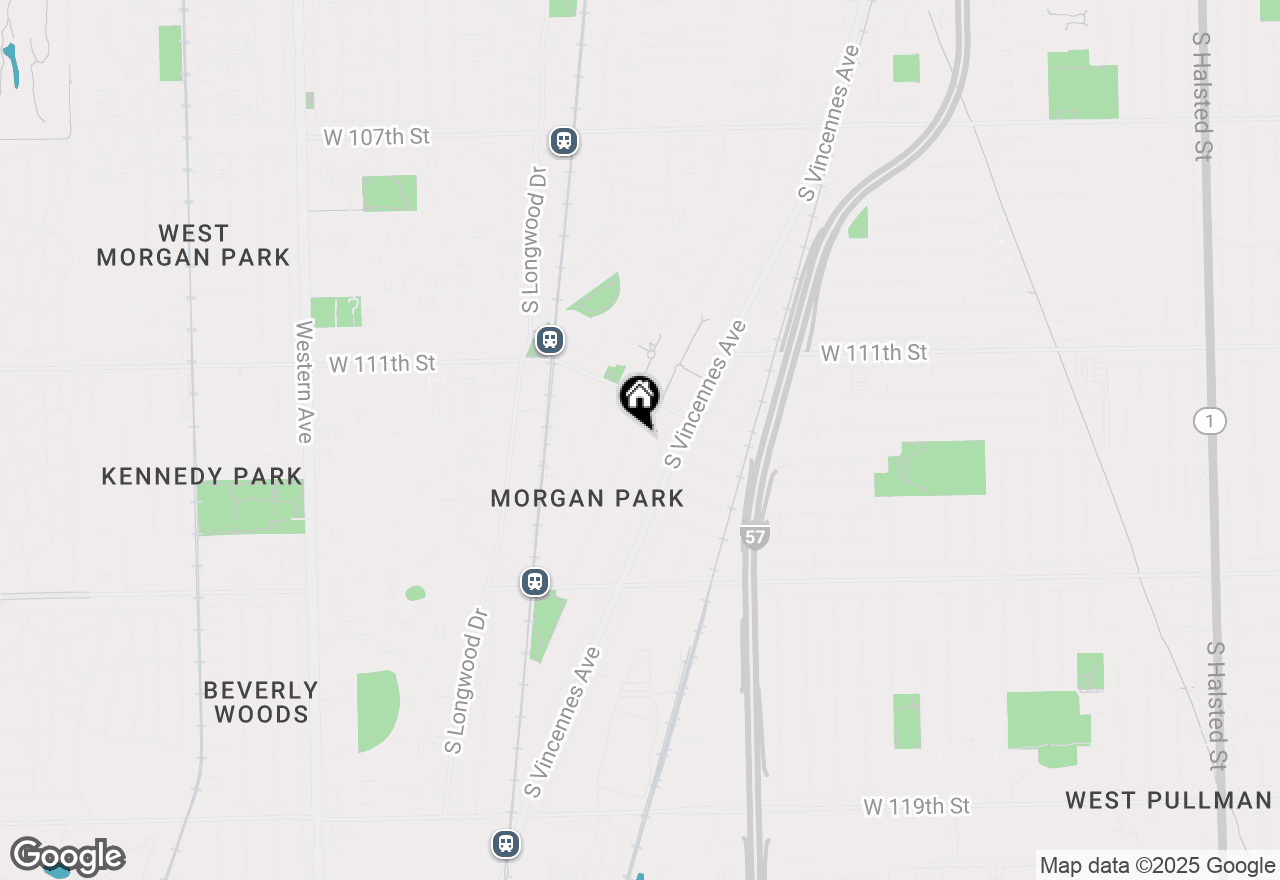 Map of 11244 S Church Street, Chicago, IL 60643