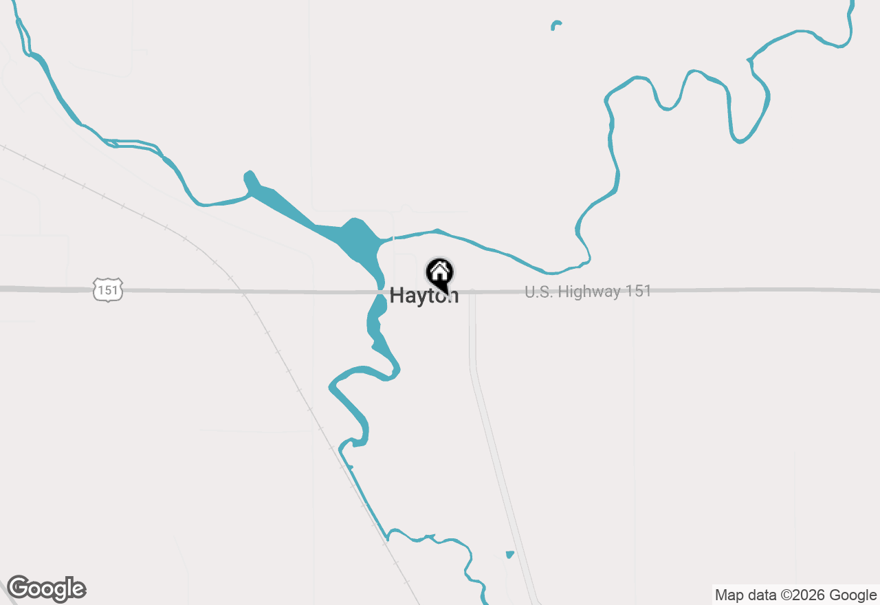 Map of W1533 Highway 151, Chilton, WI 53014