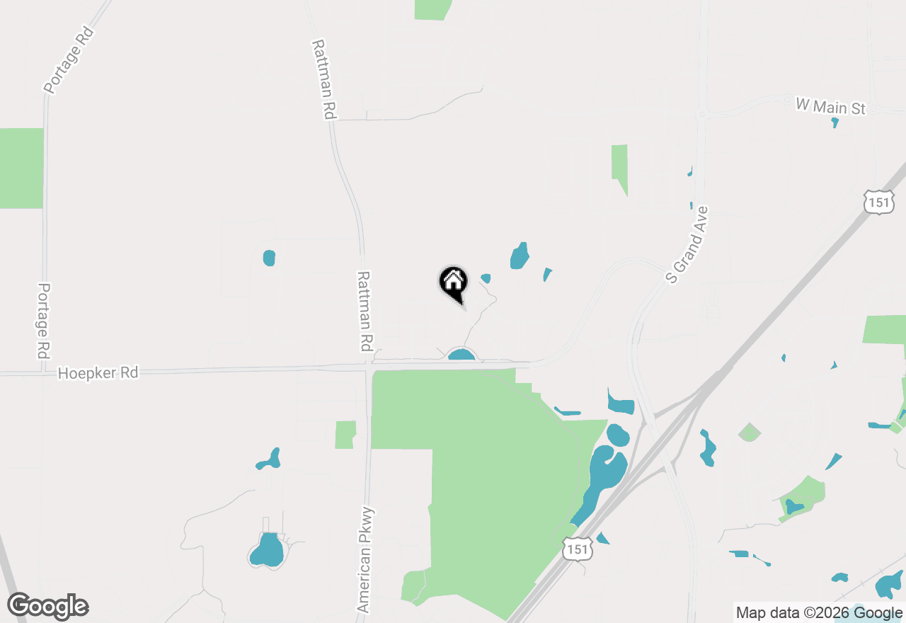 Map of 3105 Prospect Drive, Sun Prairie, WI 53590