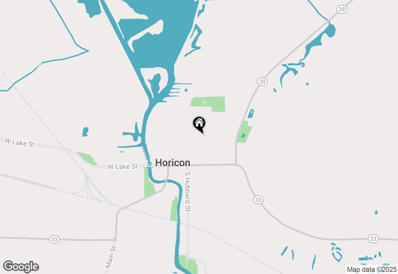 Map of 604 Lynn St, Horicon, WI 53032